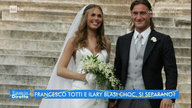 Totti e Ilary: il segreto svelato nella conferenza stampa